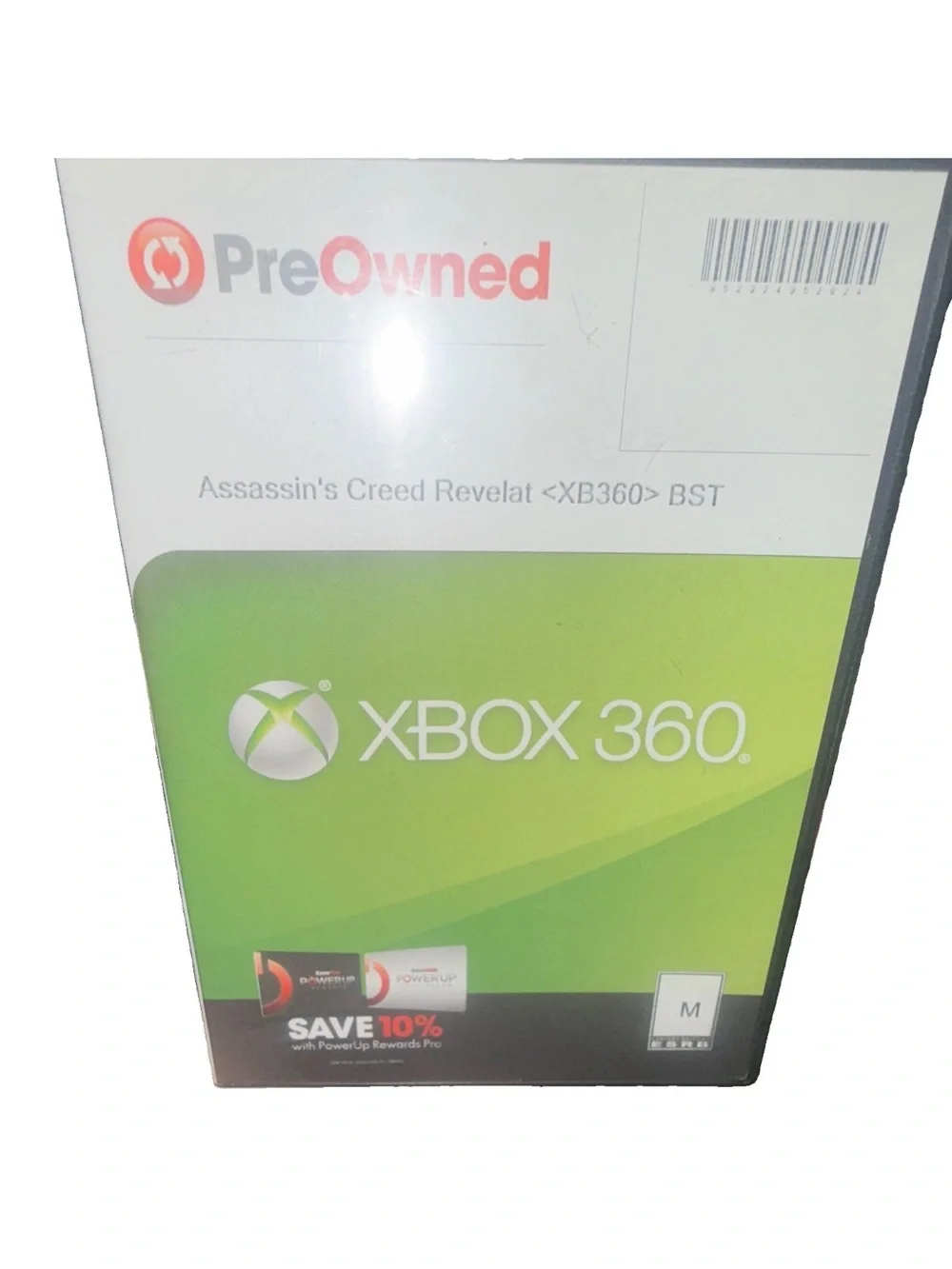 Assassin's Creed: Revelations Xbox 360 Game Disc - Black & Green